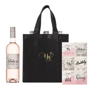 She Said Yes - Wine Tote Bag