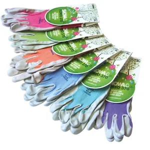 Showa 370 Floreo Ladies Gardening Grip Gloves Nitrile Coated