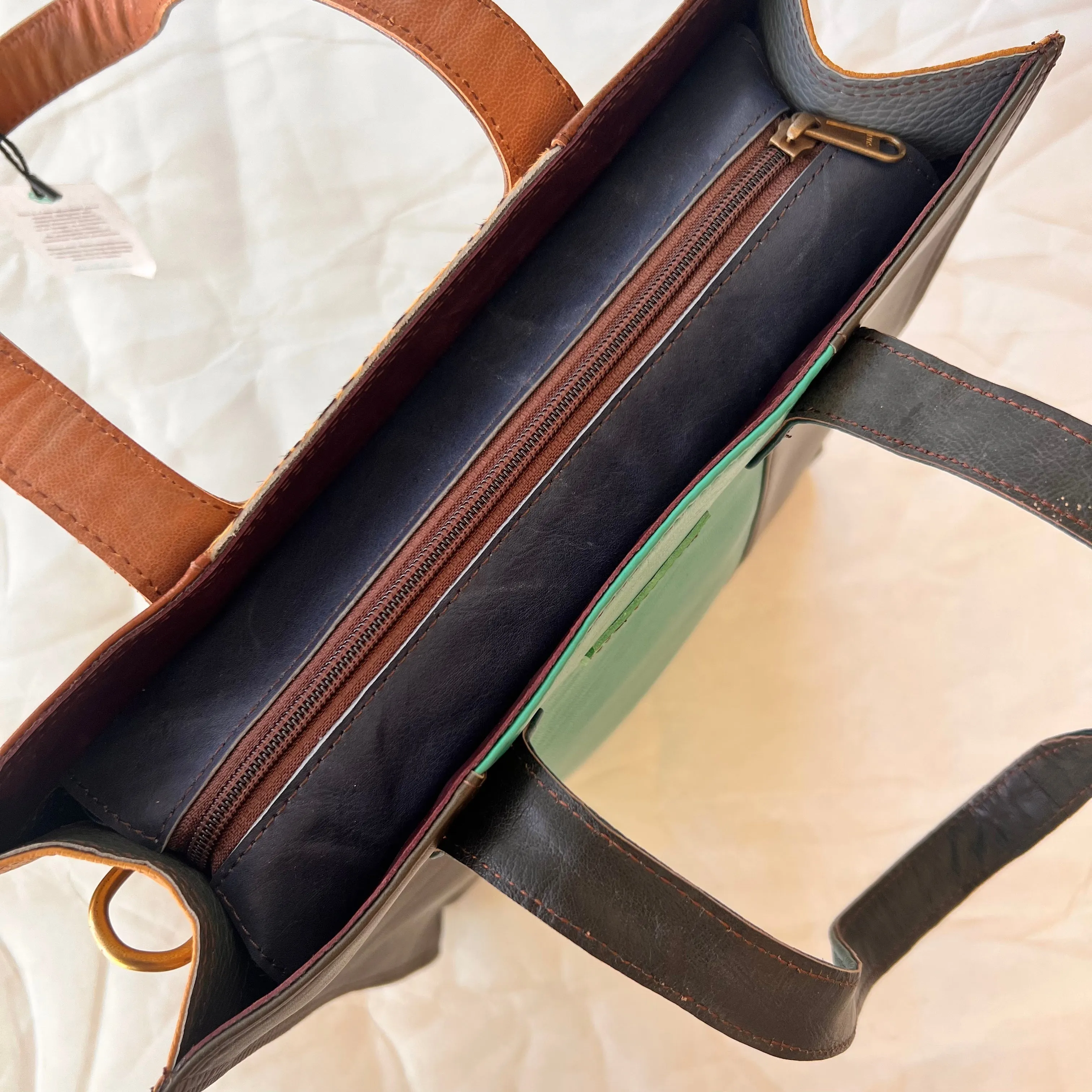 Soruka - Giselle Tote, Chocolate & Teal