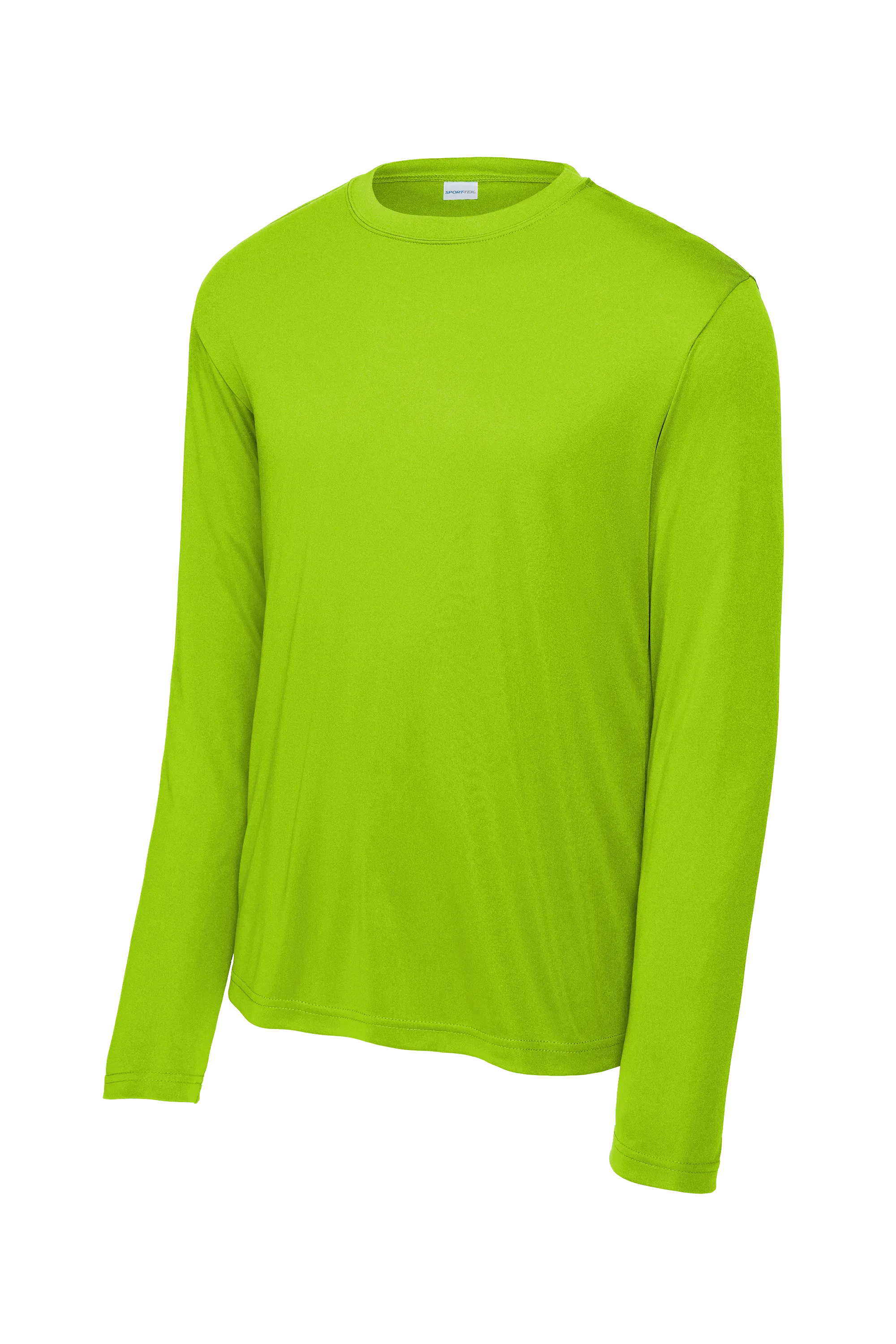 Sport-Tek® Long Sleeve PosiCharge® Competitor™ Tee - Lime Shock
