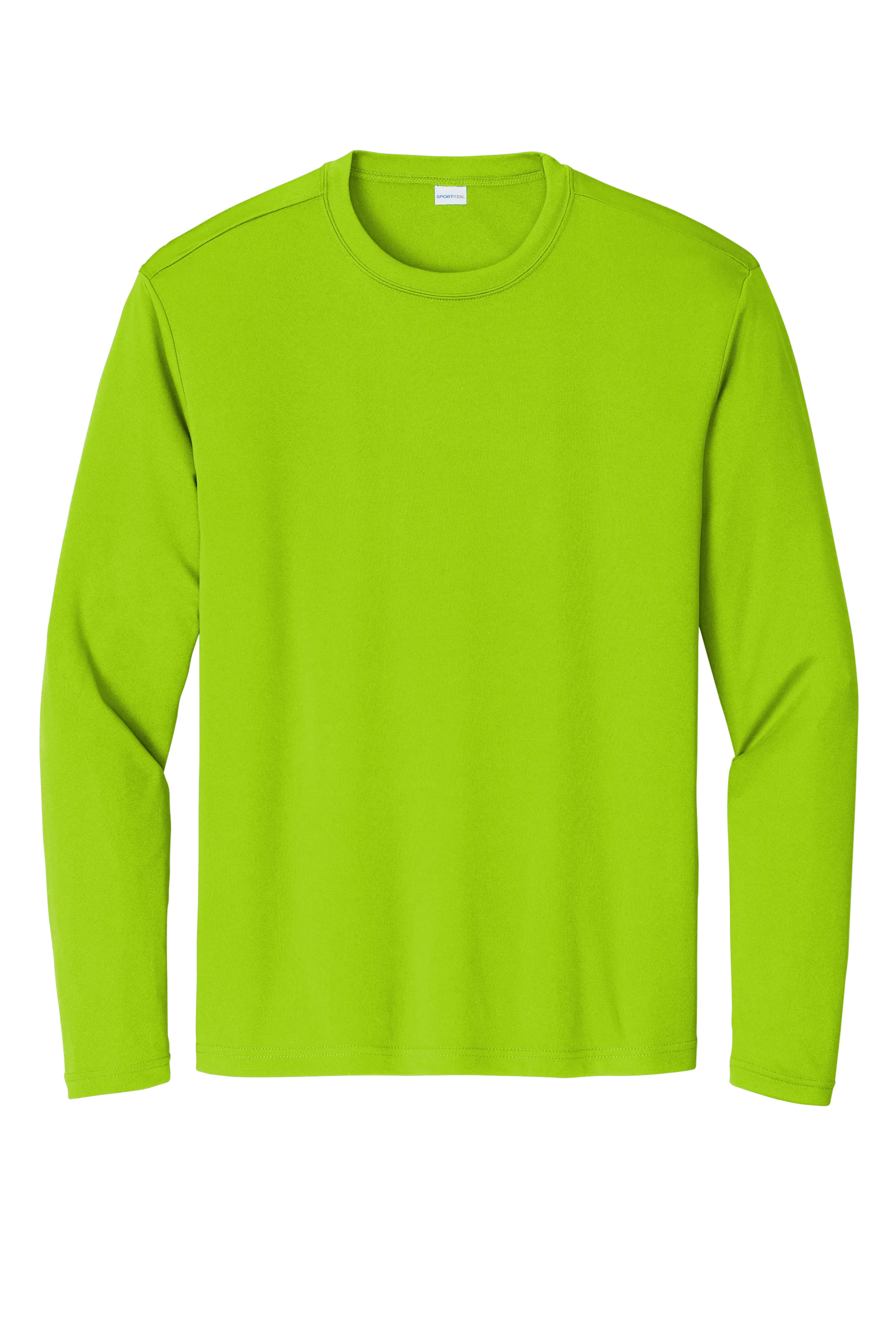 Sport-Tek® Long Sleeve PosiCharge® Competitor™ Tee - Lime Shock