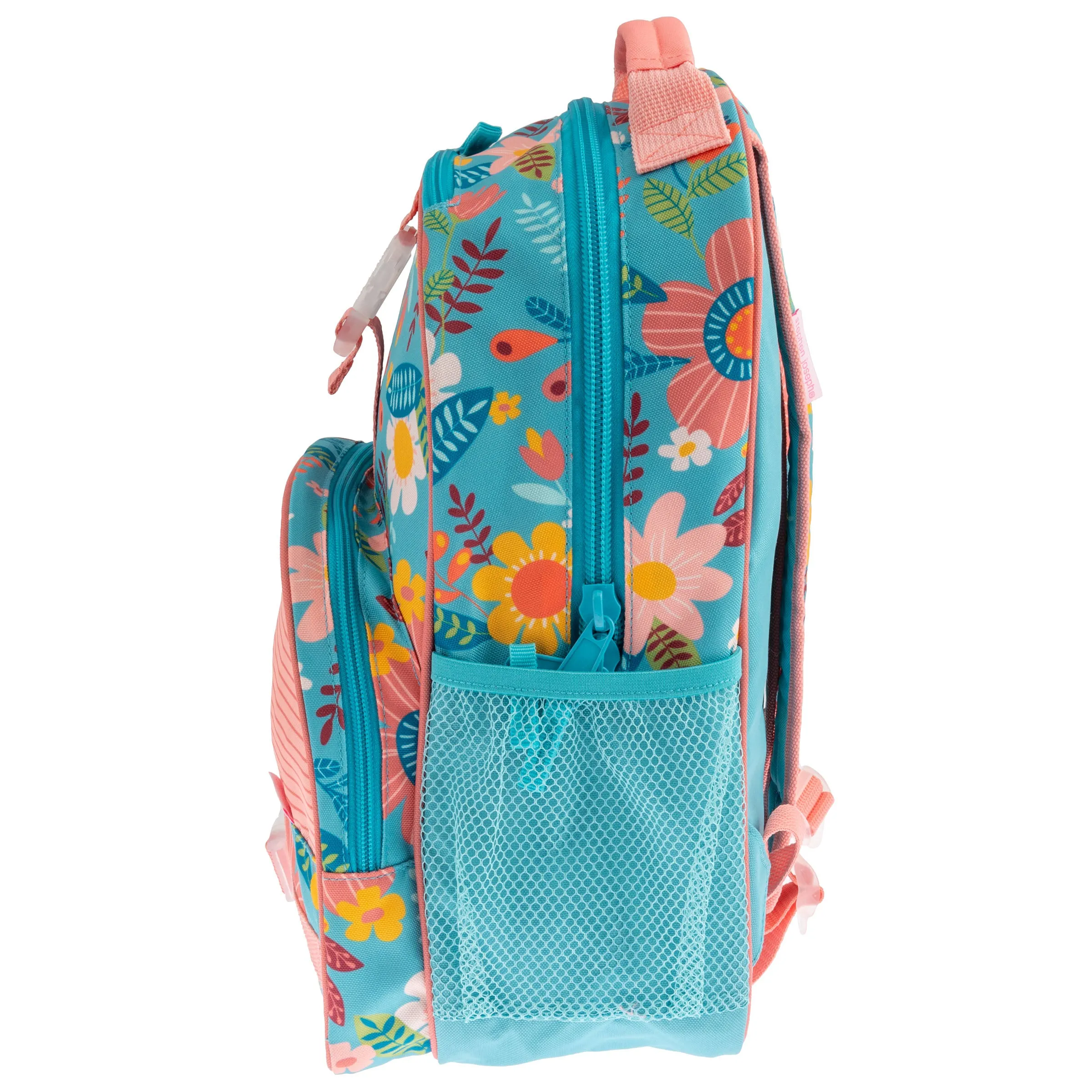 Stephen Joseph All Over Print Backpack, Turquoise Floral