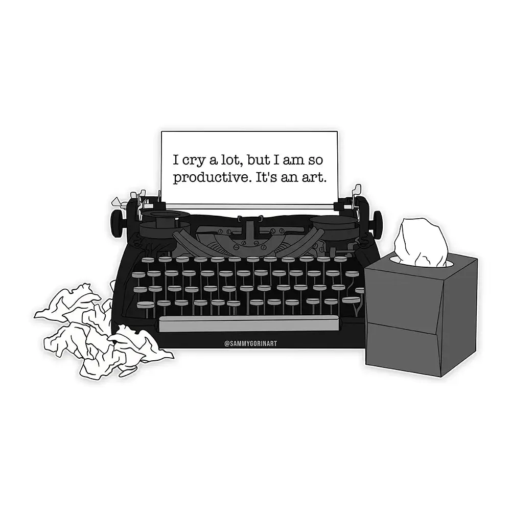 Sticker - Cry A Lot