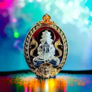 Thai amulet Phra Pidta Pangpakarn "Kham Jon" (get rich) edition Lp Im BE 2566 Bring Wealth Lucky Fortune