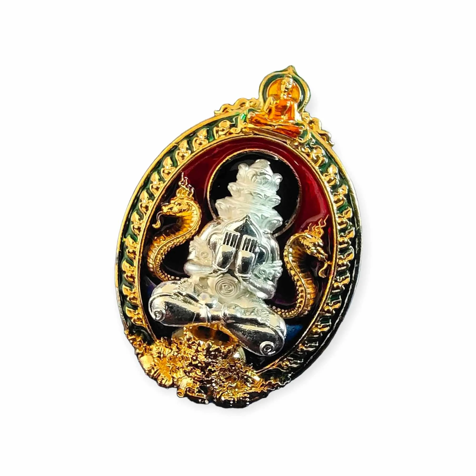 Thai amulet Phra Pidta Pangpakarn "Kham Jon" (get rich) edition Lp Im BE 2566 Bring Wealth Lucky Fortune