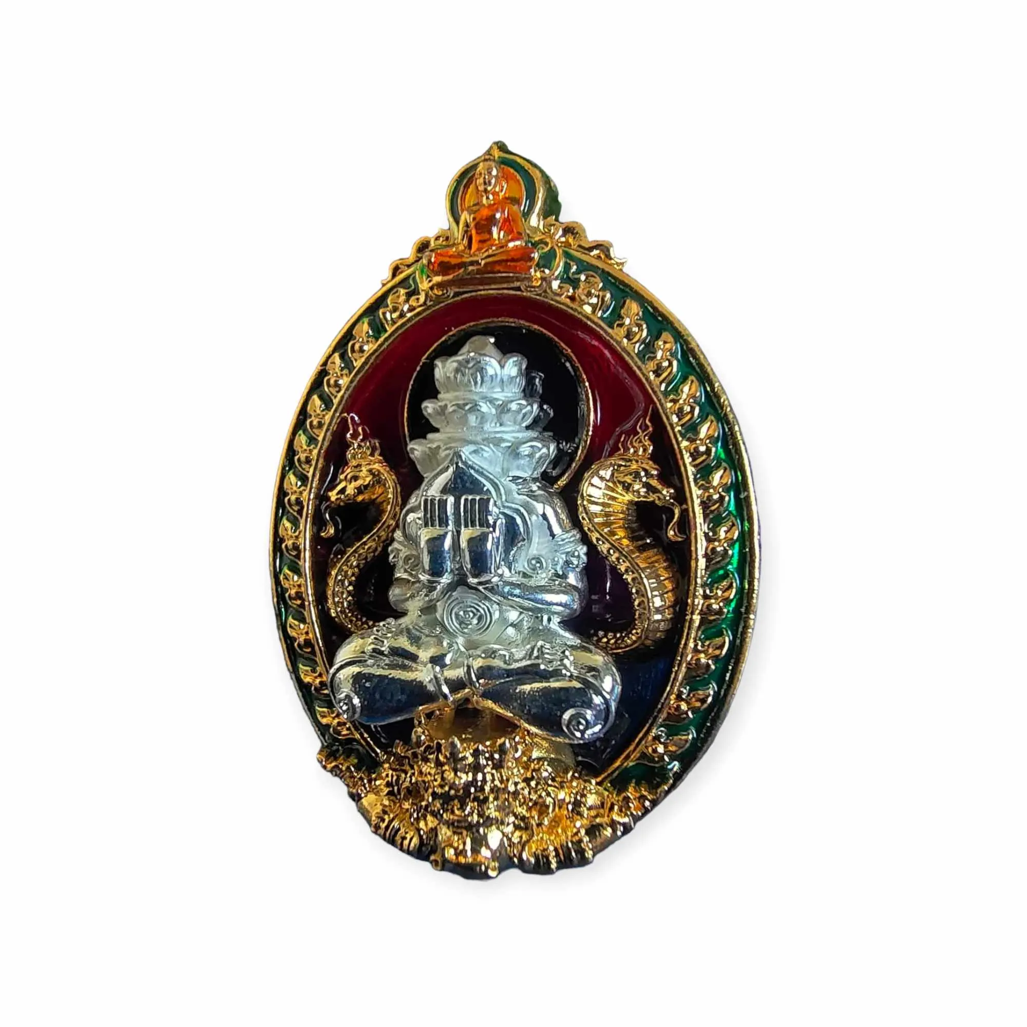 Thai amulet Phra Pidta Pangpakarn "Kham Jon" (get rich) edition Lp Im BE 2566 Bring Wealth Lucky Fortune
