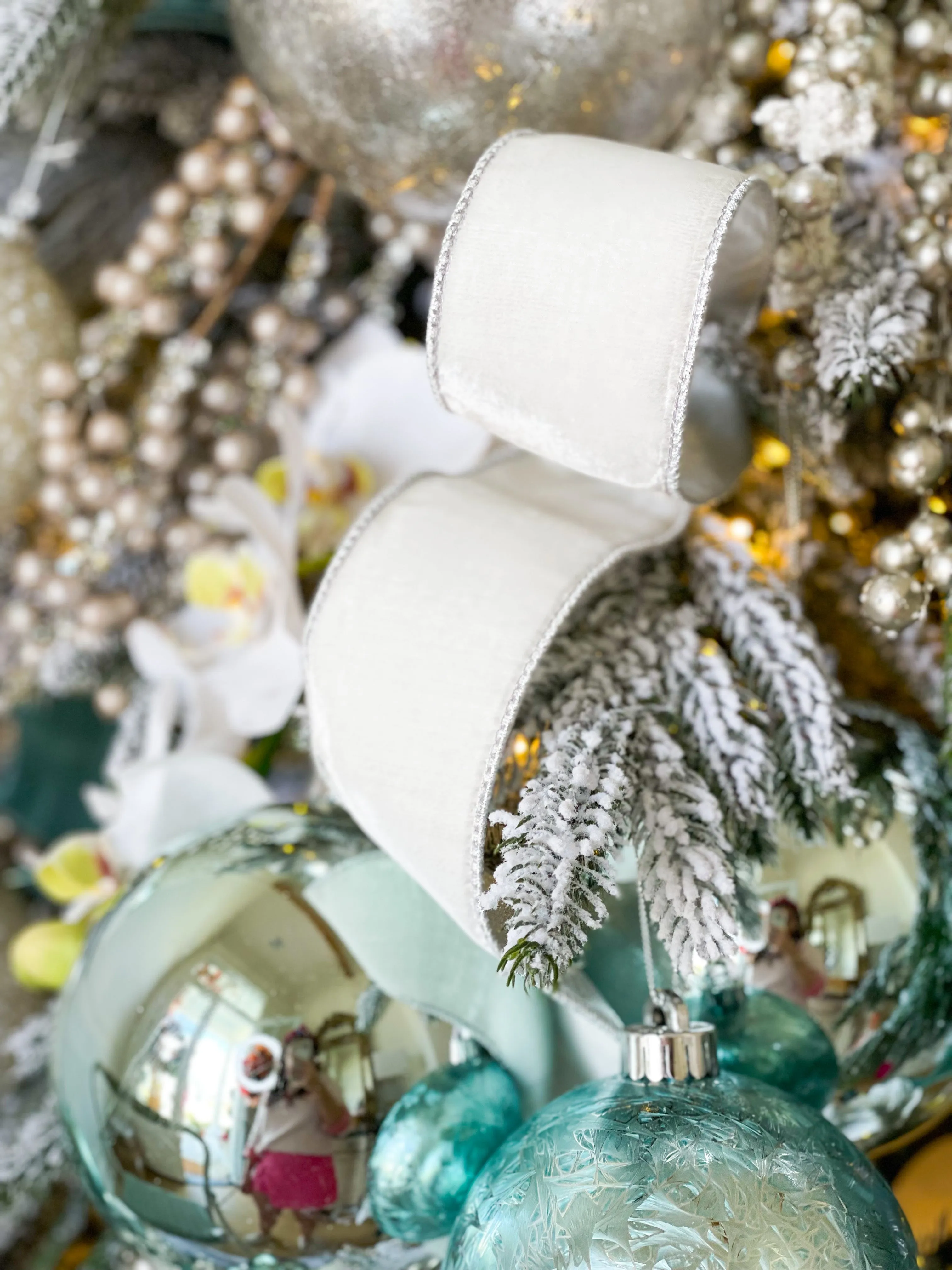 The London Christmas Tree Blanc Box