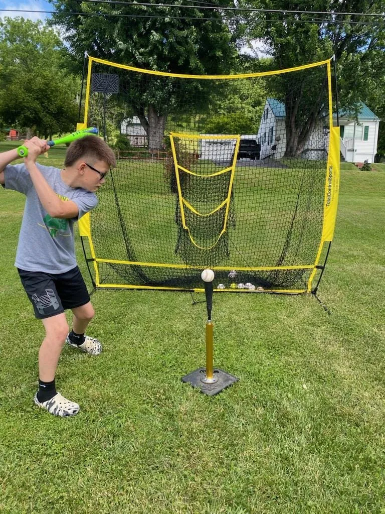 Total Control 7'x7' Soft Toss Net: GN2005