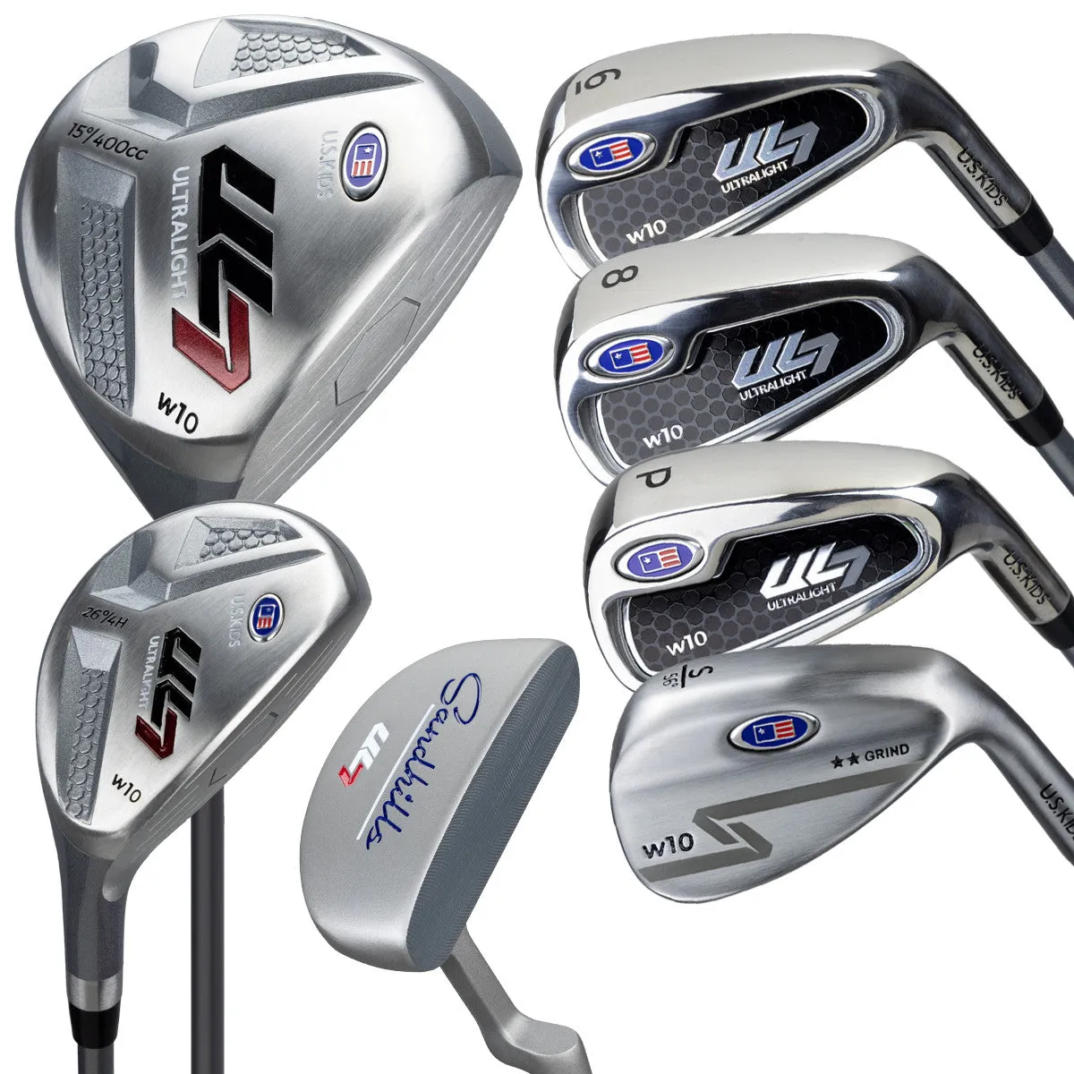 U.S. Kids Golf Ultralight 7 Club Set UL7