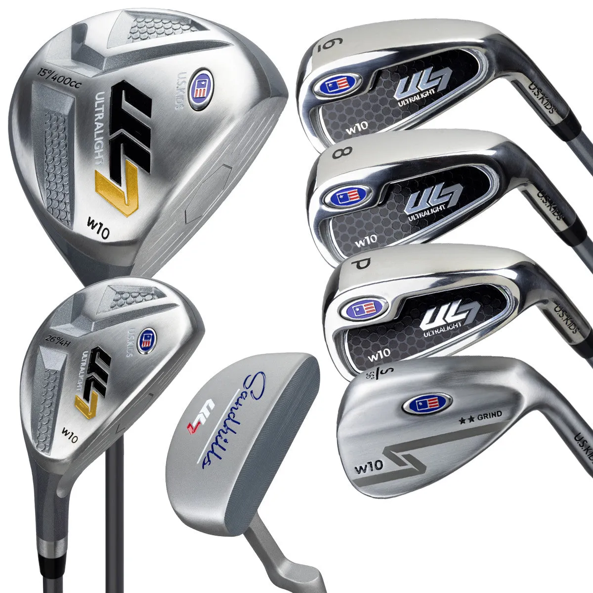 U.S. Kids Golf Ultralight 7 Club Set UL7