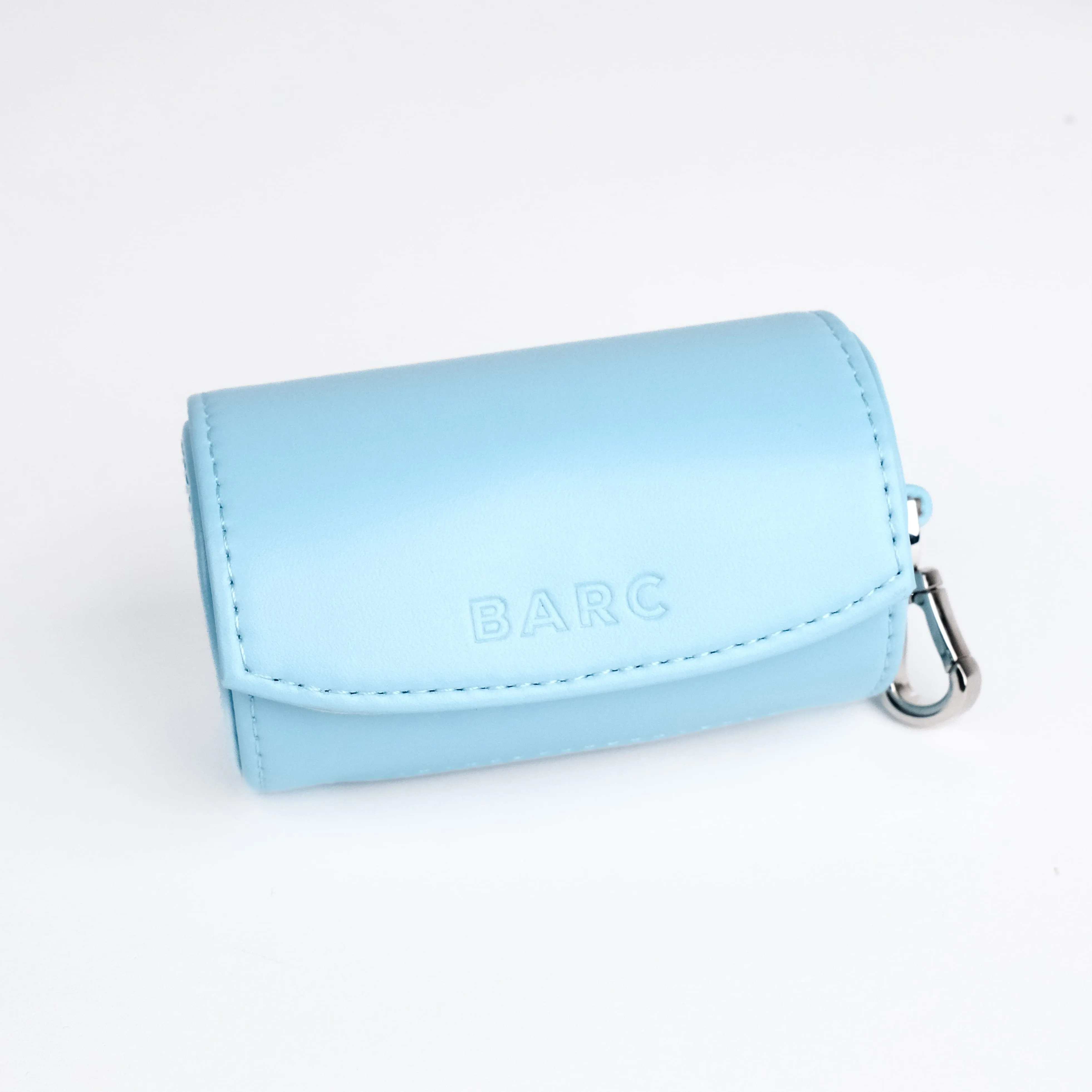 Vegan Leather Waste Bag Holder | Coastal Blue