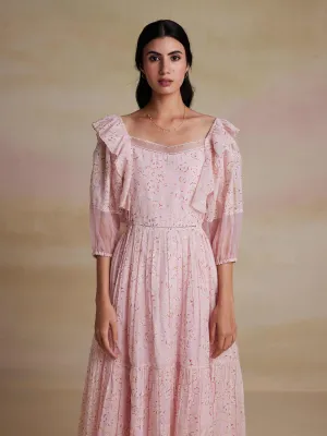 Veiled Rose Dress