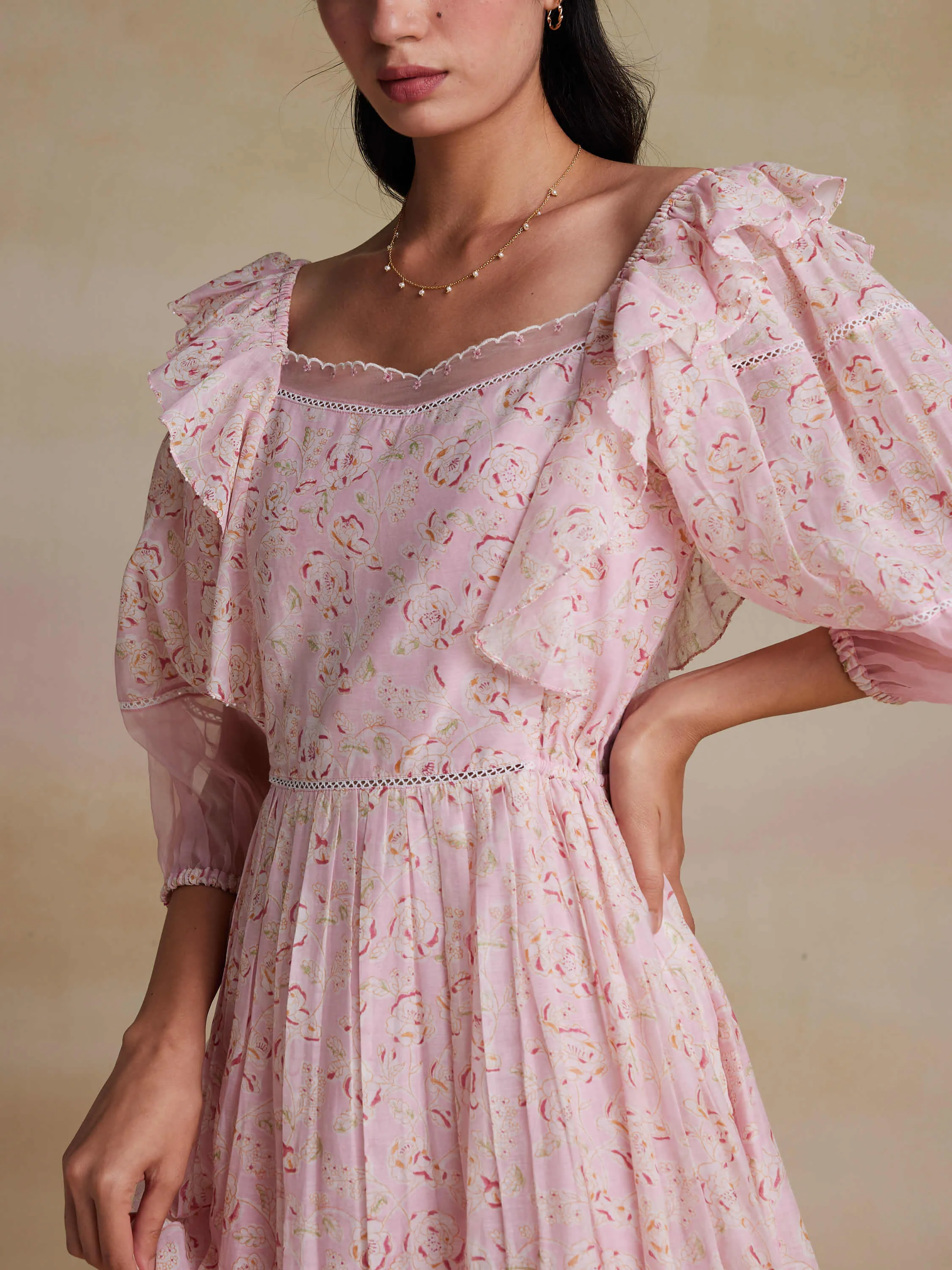 Veiled Rose Dress