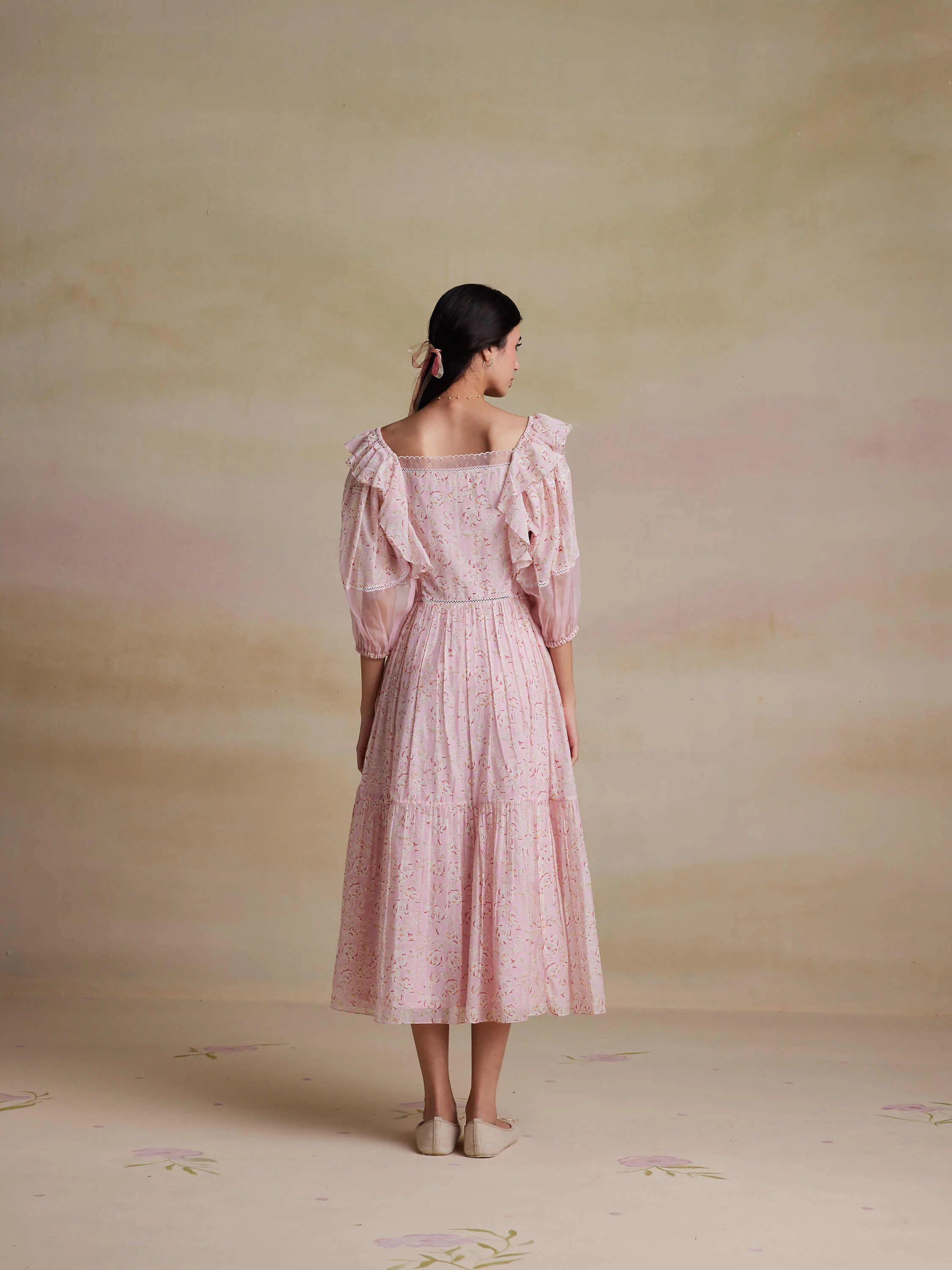 Veiled Rose Dress