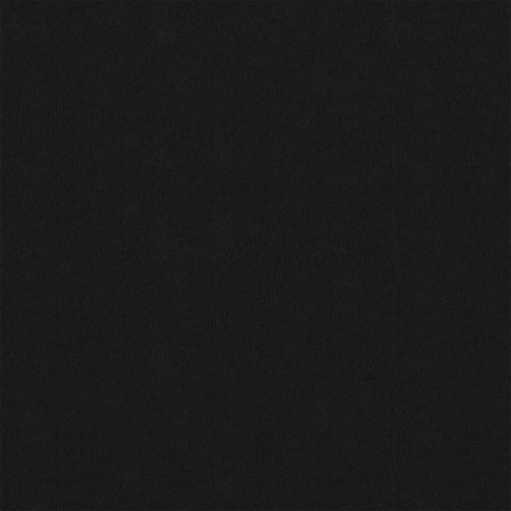 vidaXL Balcony Screen Black 75x400 cm Oxford Fabric