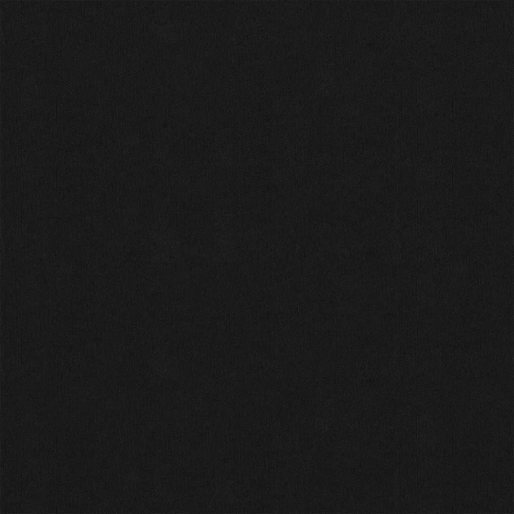 vidaXL Balcony Screen Black 90x600 cm Oxford Fabric