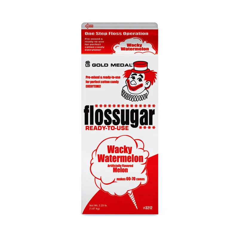 Wacky Watermelon Floss Sugar 3.25 lbs | 1 ct