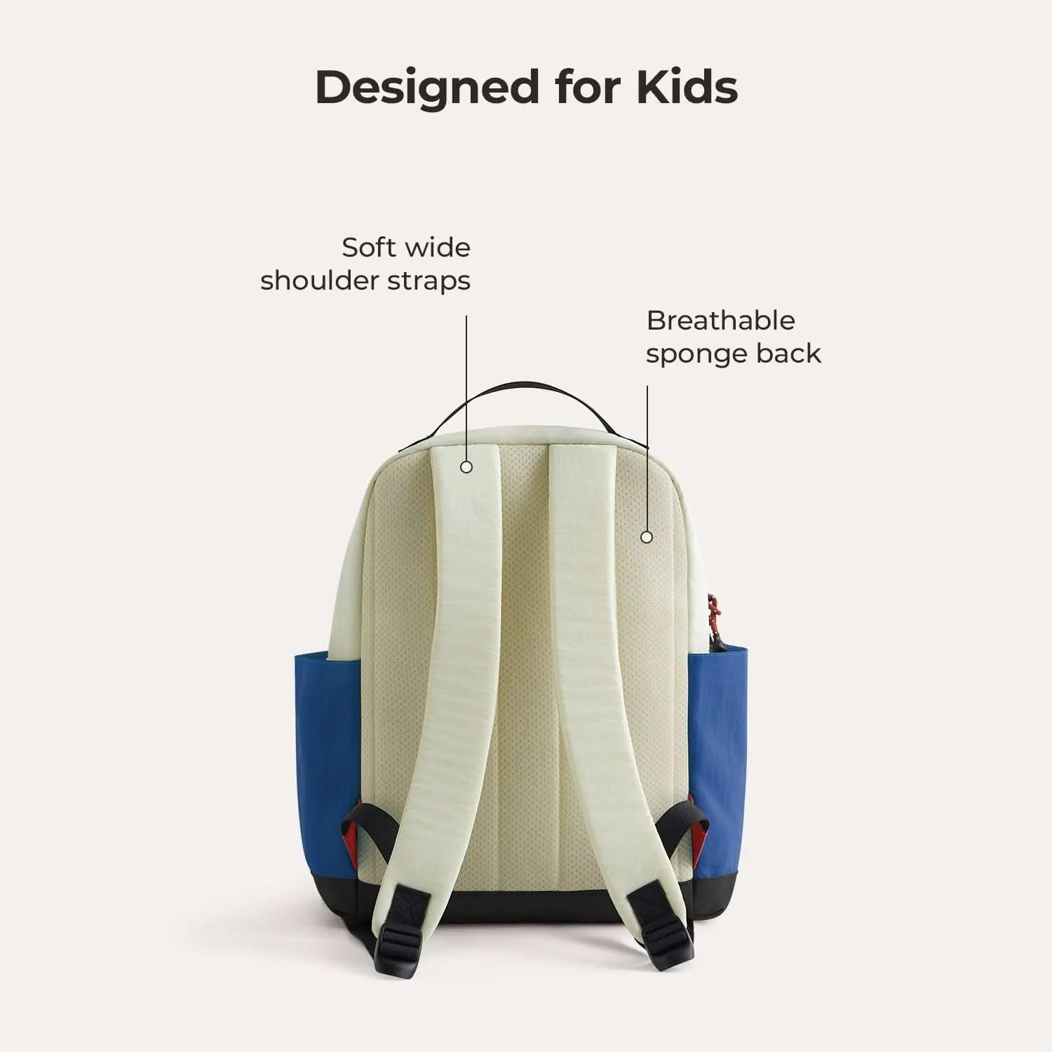 Walker 14L Featherlight Color Block Kids Backpack with Pencil Case
