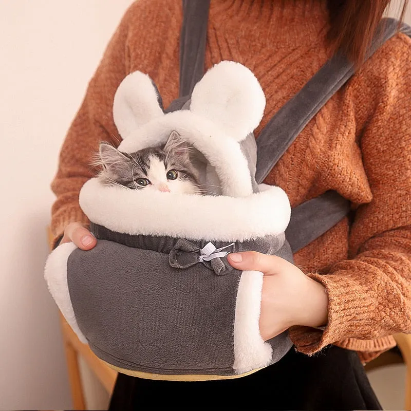 Warm cat Carrier Bag
