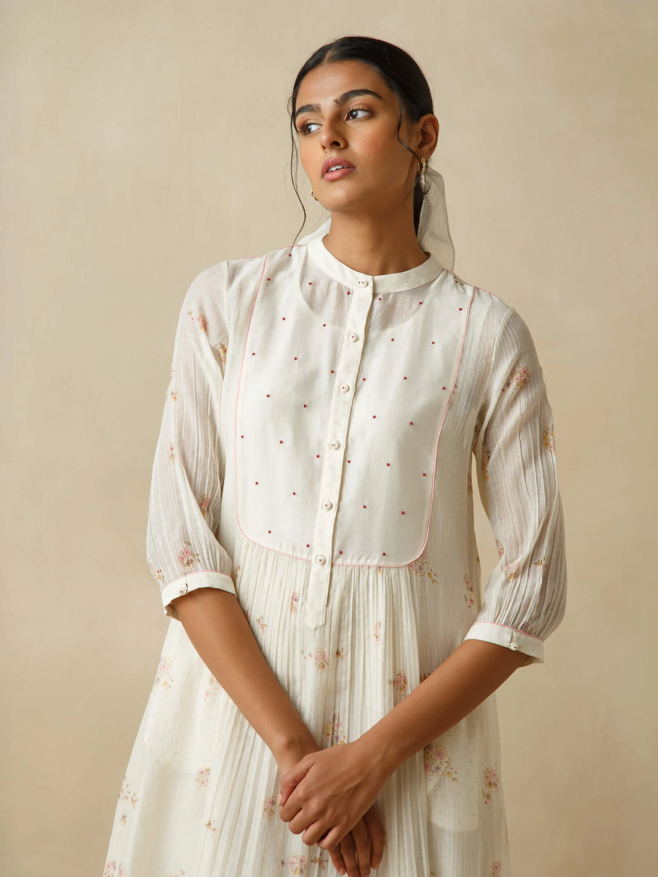 Water Lilies Midi Dress