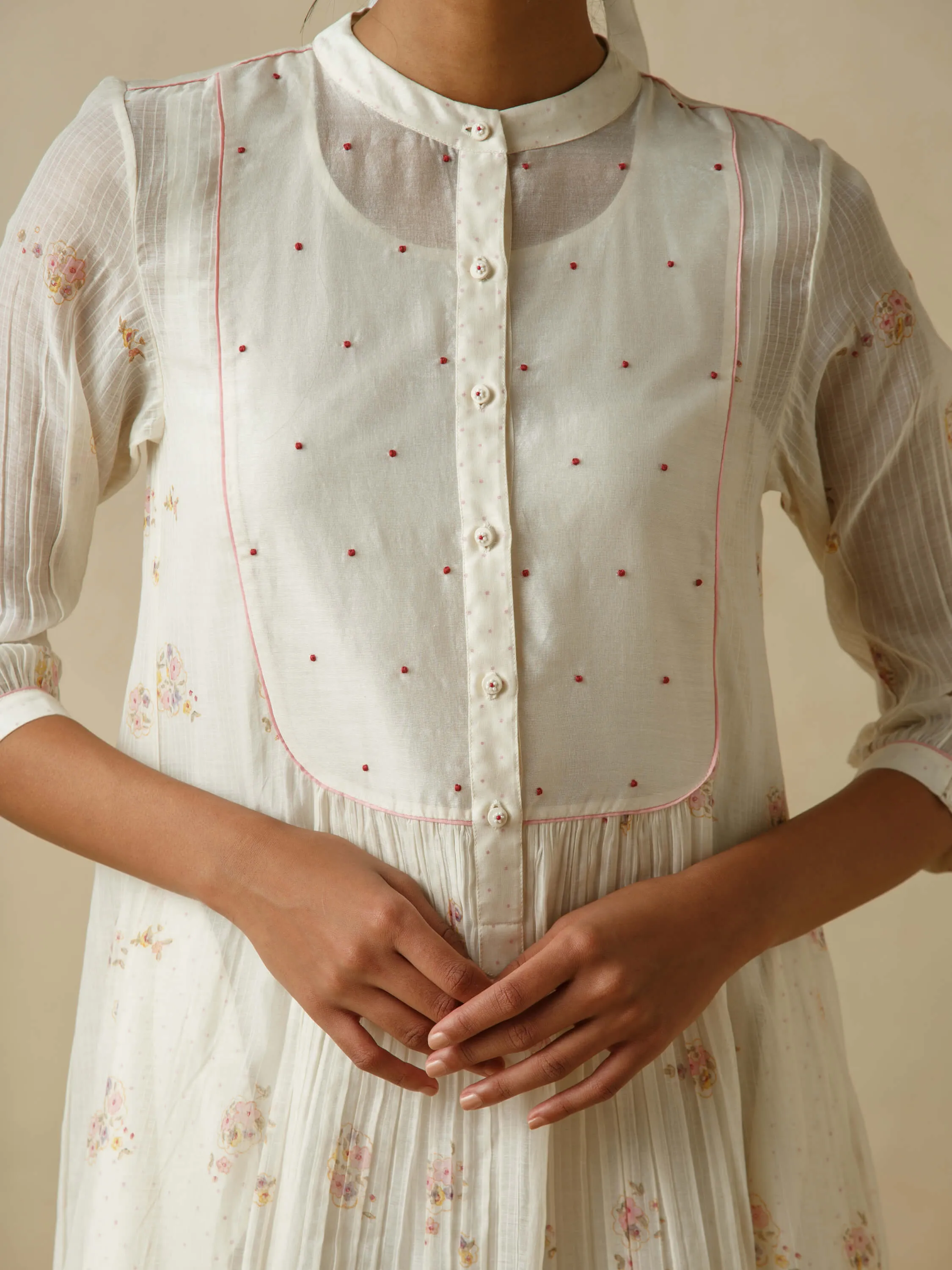 Water Lilies Midi Dress