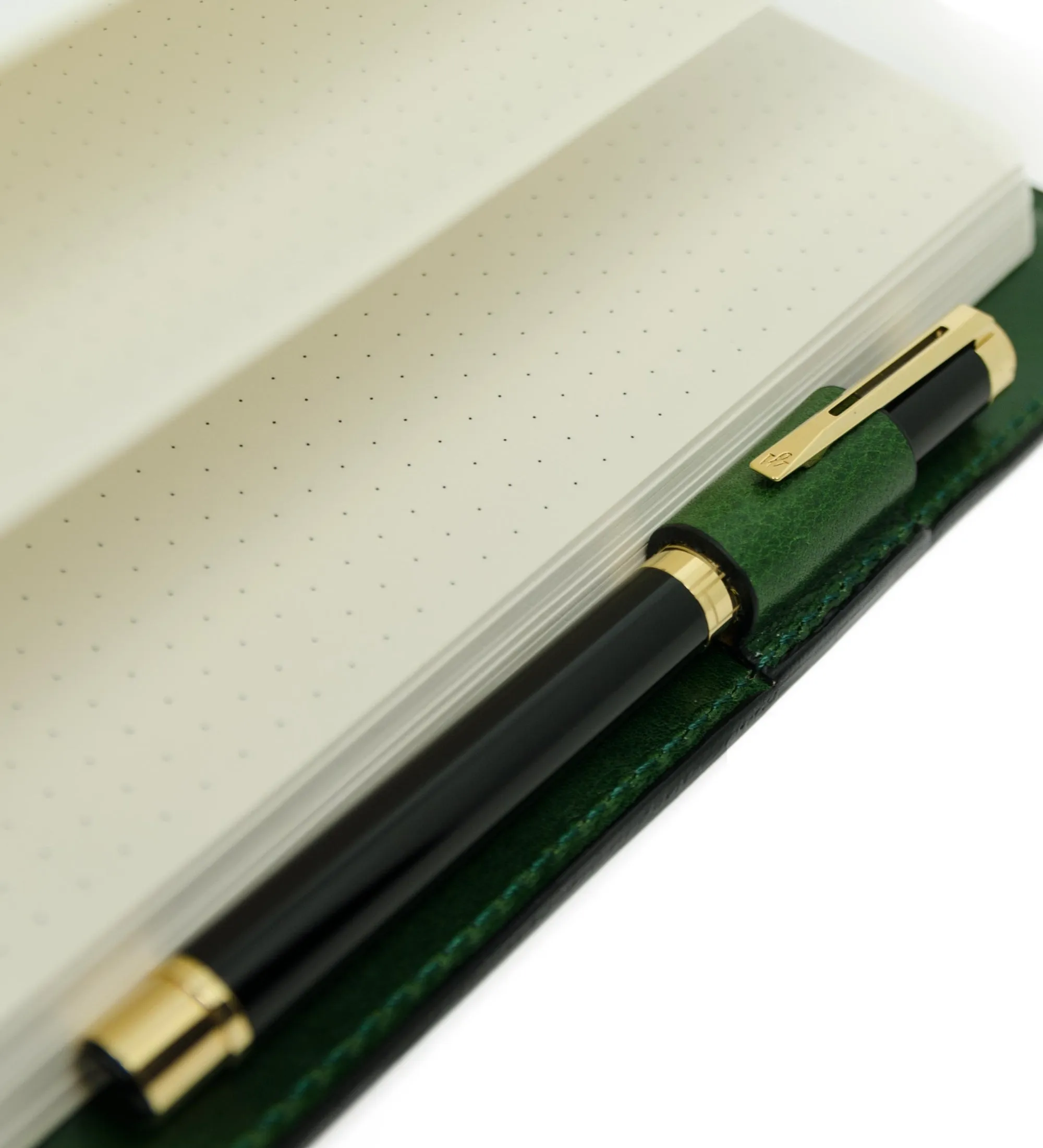 Womens Leather Journal with Refillable A5 Notepad - The Diary of a Nobody
