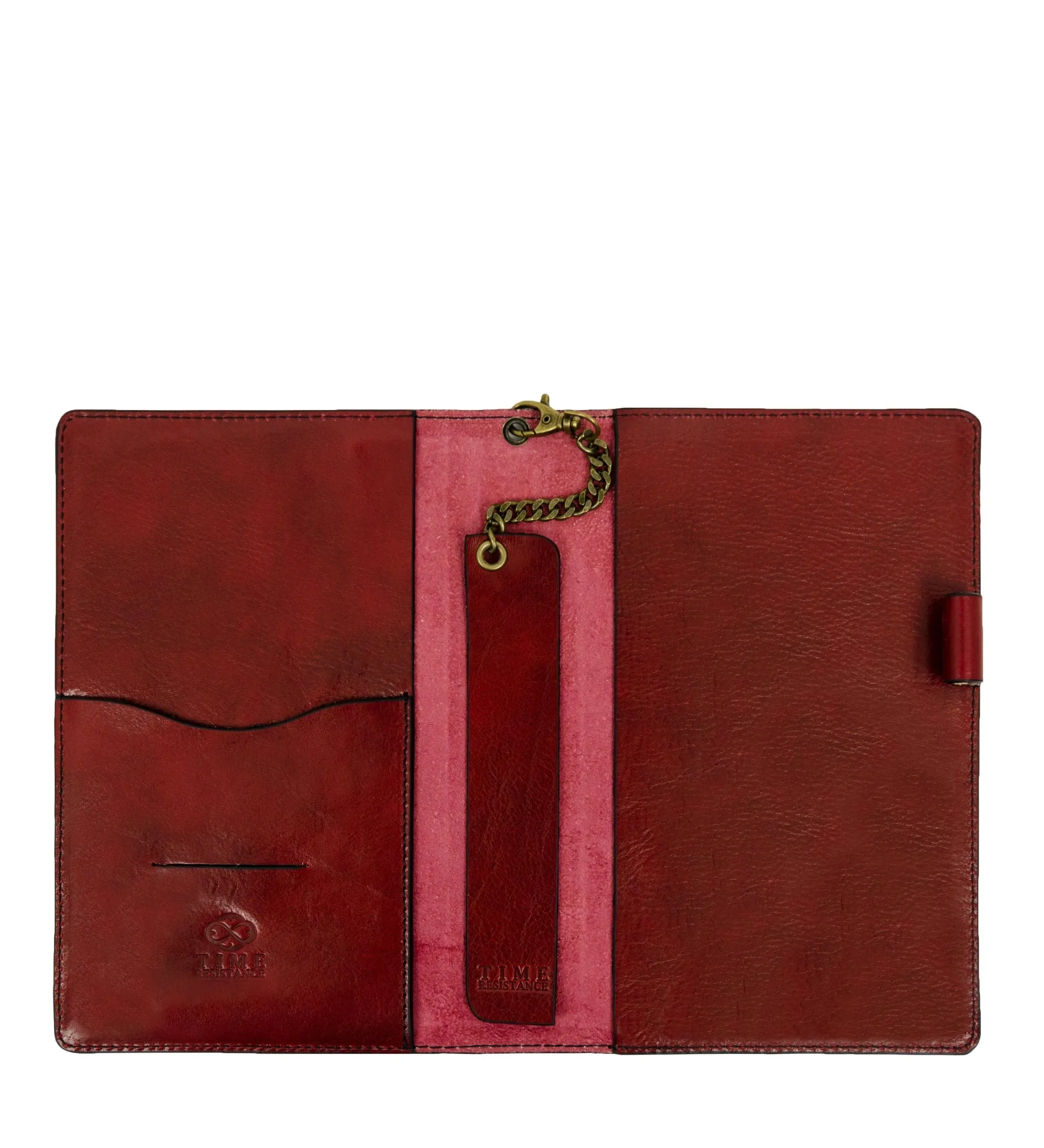 Womens Leather Journal with Refillable A5 Notepad - The Diary of a Nobody