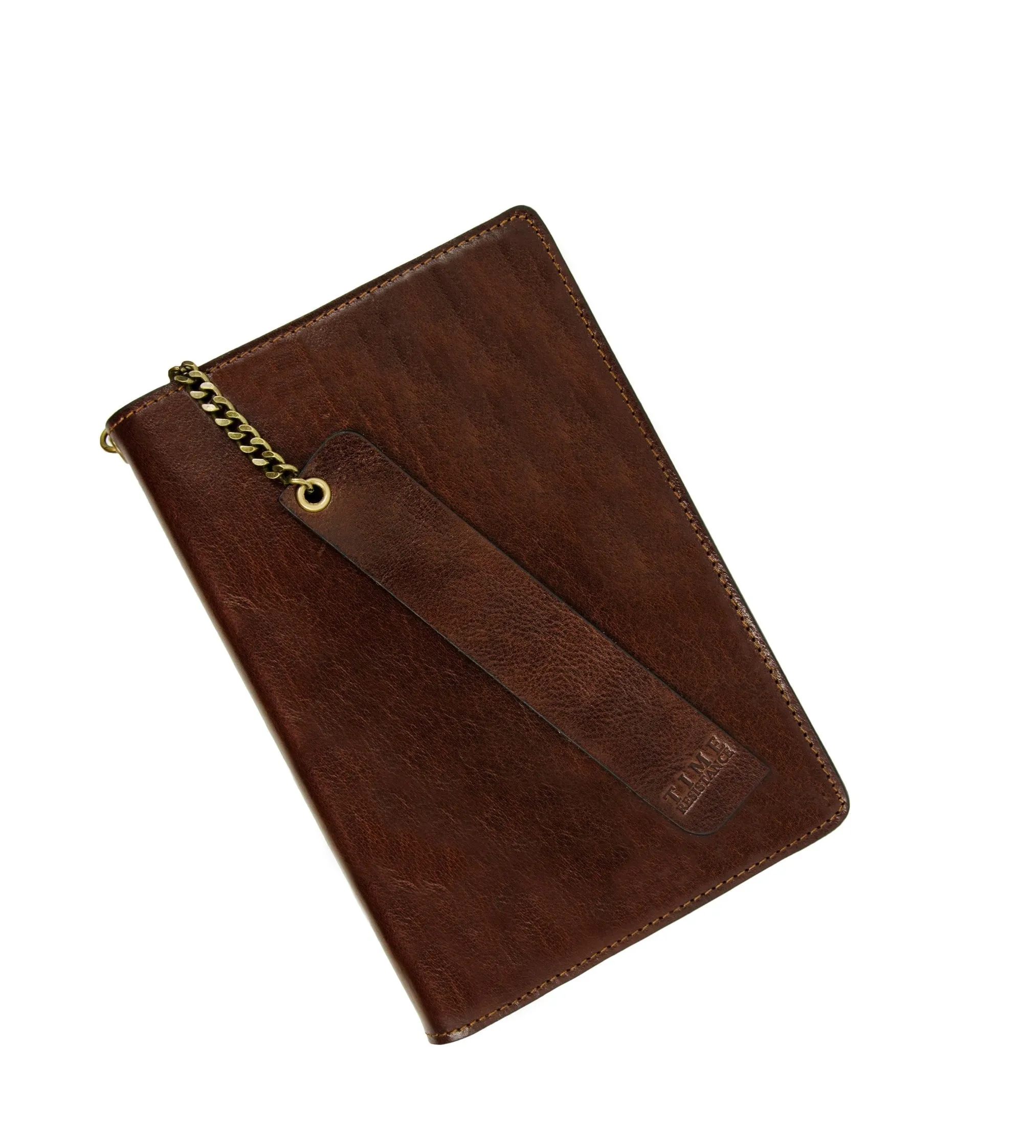 Womens Leather Journal with Refillable A5 Notepad - The Diary of a Nobody