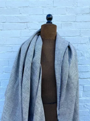 Yarn Dyed 100% Linen in Stone