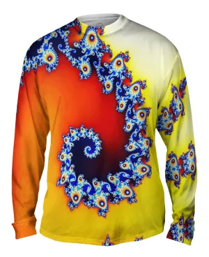 Yellow Seahorse Tail Mandel Fractal